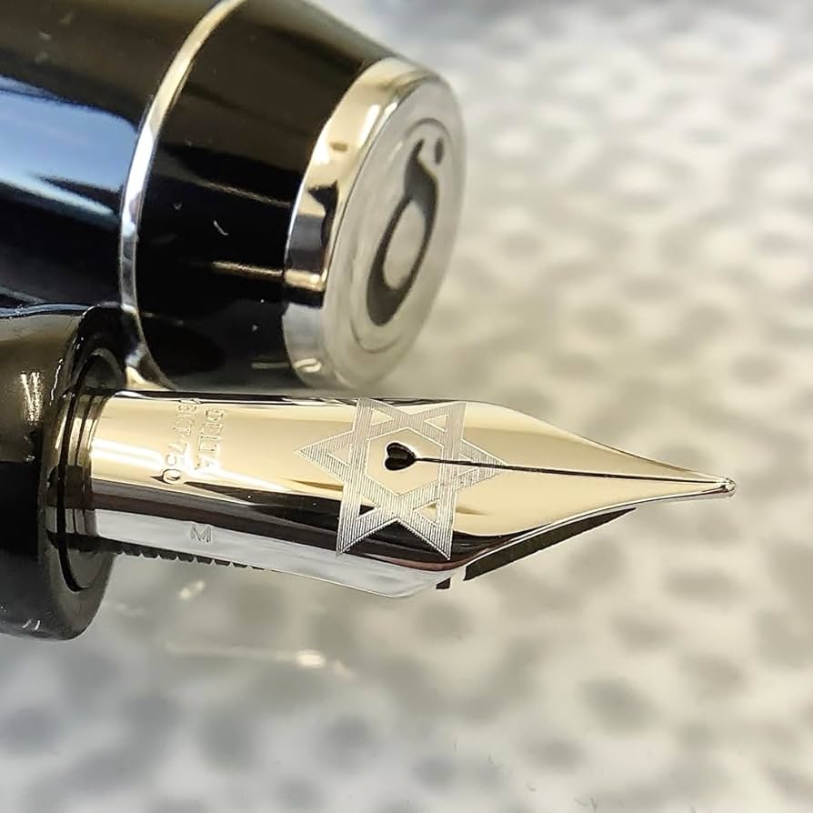 デルタインシエーメ第六弾万年筆F（細字）nib日本限定品